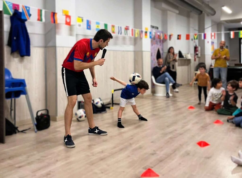 Show de freestyle fútbol para cumpleaños infantiles con Jose Ferreras