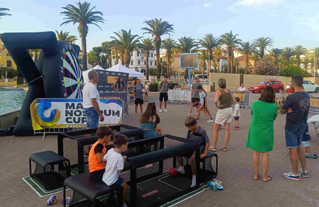 Fiesta temática de fútbol infantil con animación freestyle