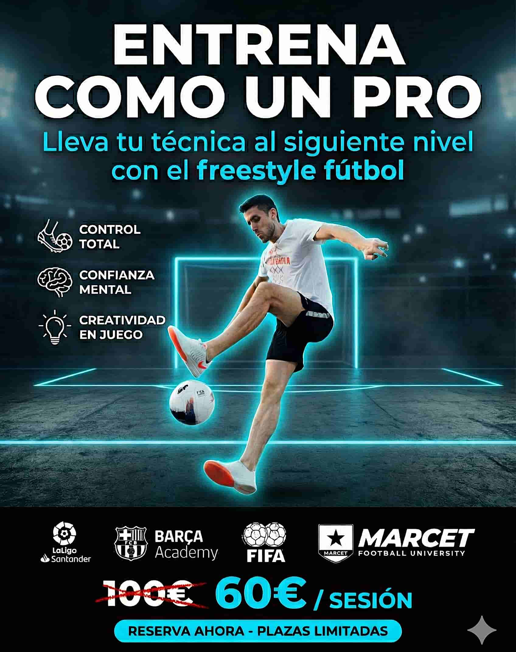 Clases de freestyle fútbol