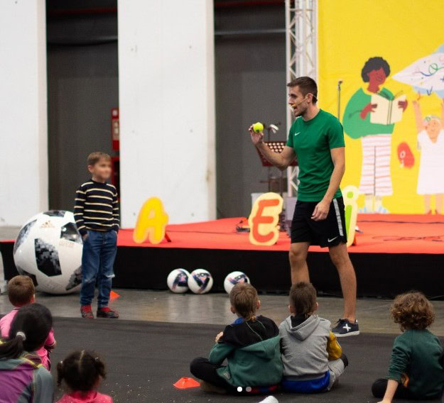 Espectáculo de Fútbol para eventos con Jose Ferreras