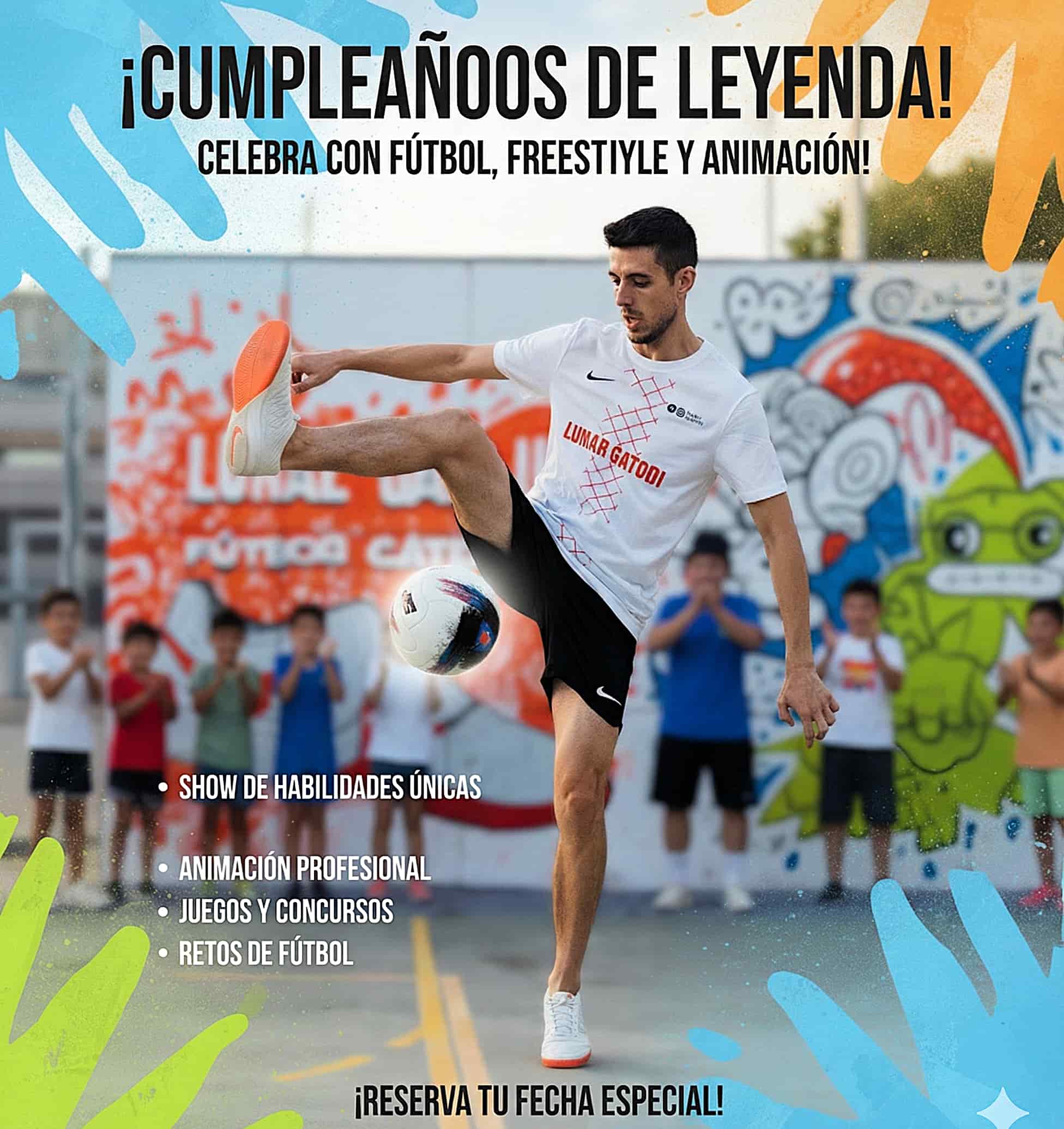Show de Fútbol para cumpleaños en Barcelona
